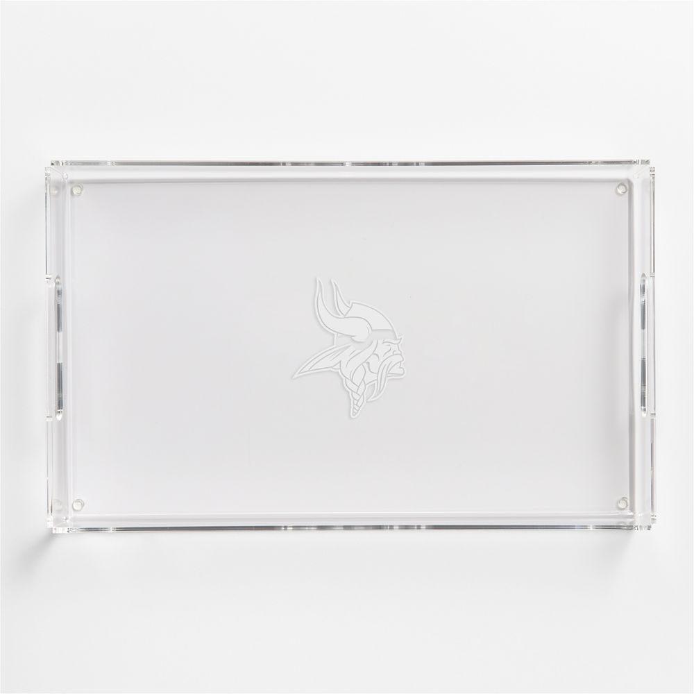 NFL Small Rectangle Acrylic Decorative Tray