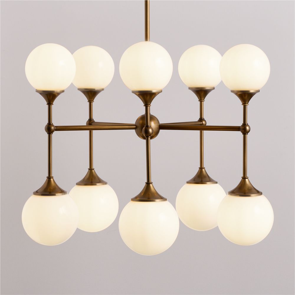 Yorkshire Brass Chandelier Light