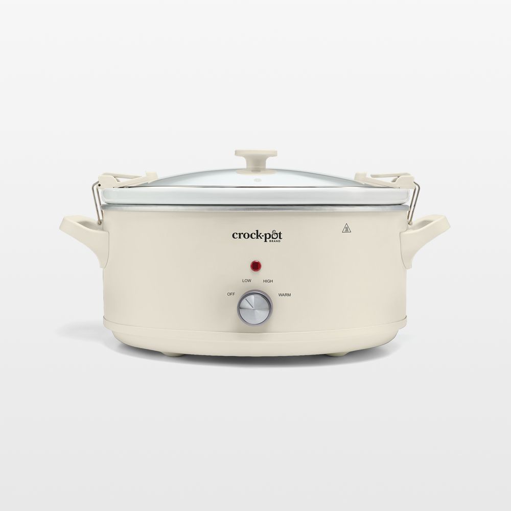 Crock-Pot 10-Qt. Cook & Carry Slow Cooker in Oatmilk