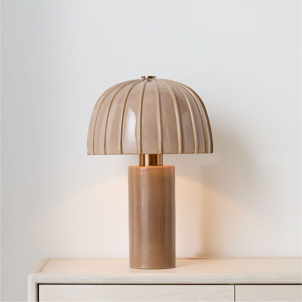 Icon 24" Clay Ceramic Table Lamp by Venus Williams