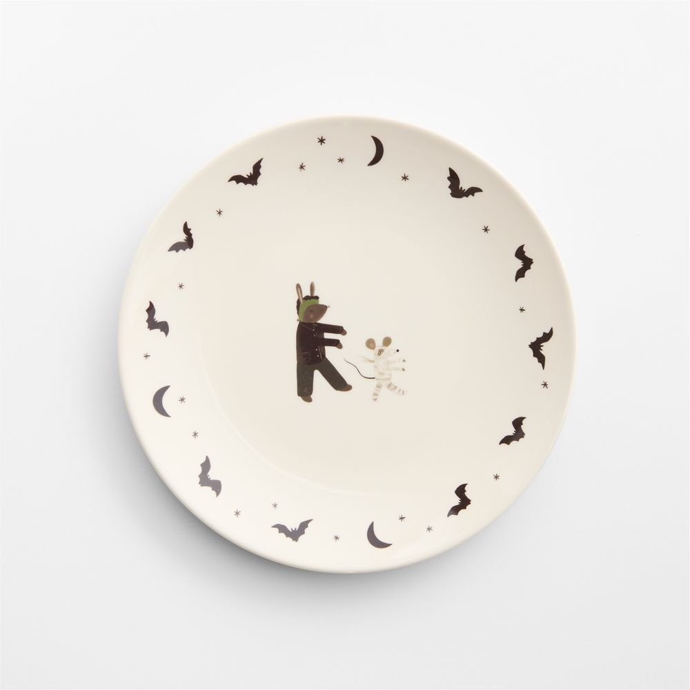 Halloween Frankenstein Melamine Kids Dinner Plate
