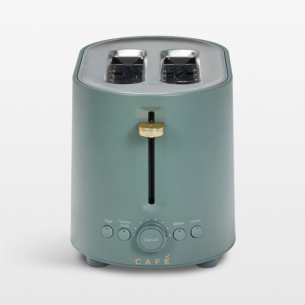 CAFÉ Express Finish Tarragon 2-Slice Toaster