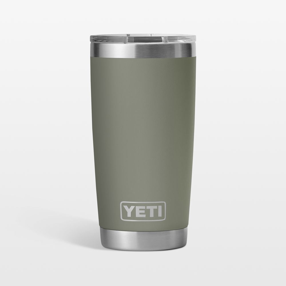 YETI Rambler 20oz Tumbler Pampa Green