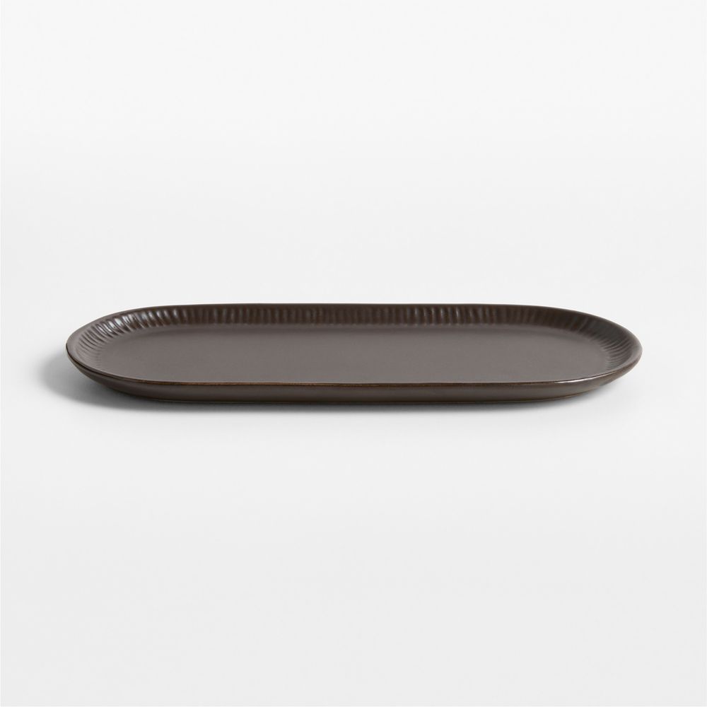 Clean by Crate Driftwood Ceramic Sink Caddy Tray