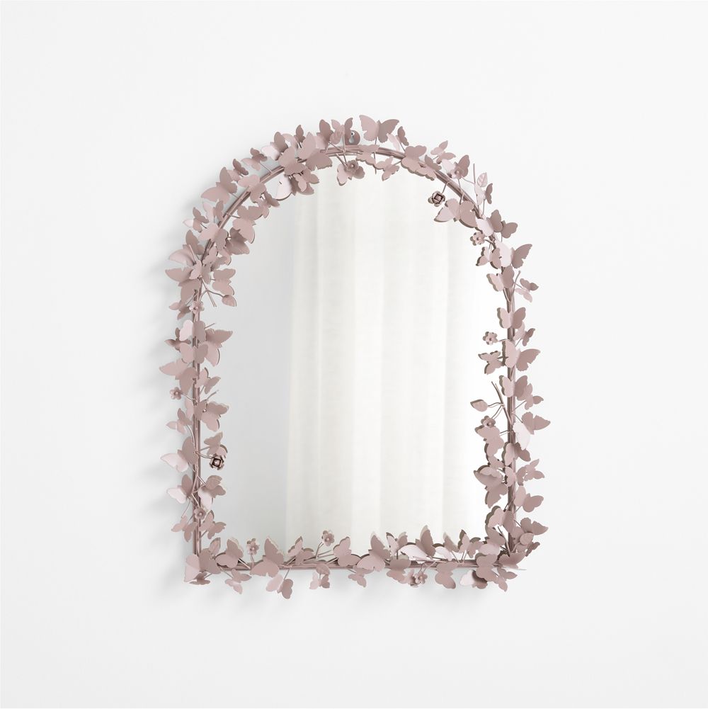 Butterfly Arch Mirror Purple