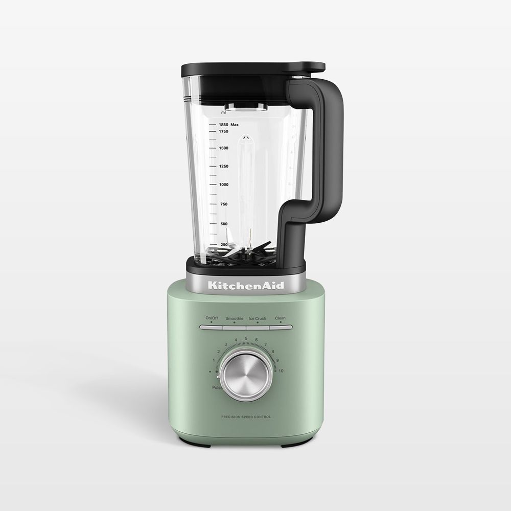 KitchenAid Cardamom Pure Power Blender with Glass Jar