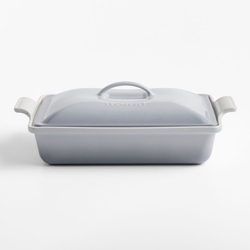Le Creuset Chateau Stoneware Covered Rectangular Baking Dish with Lid