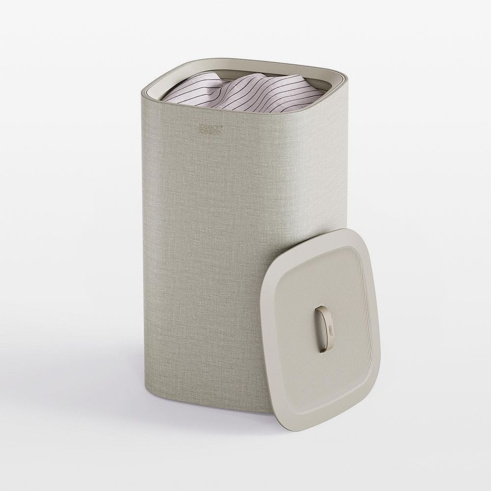 Joseph Joseph Tota One 60L Laundry Basket- Ecru