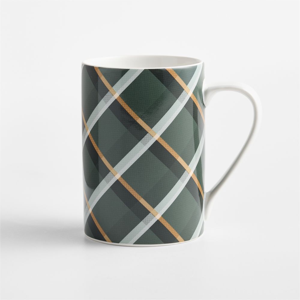Green Tartan 12.75-oz. Mug
