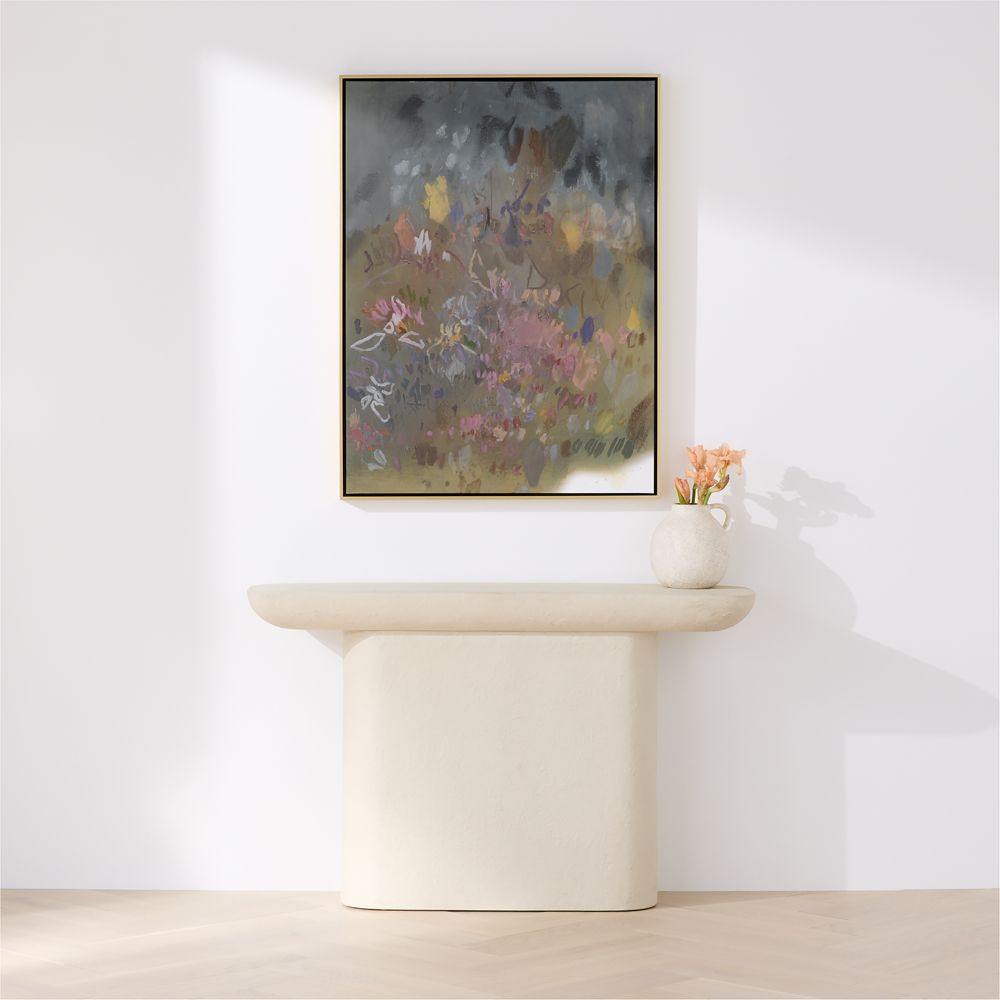 "Where the Walkway Meets Road" by Maggie Macdonald 31.5" x 41.5" Framed Wall Art Print