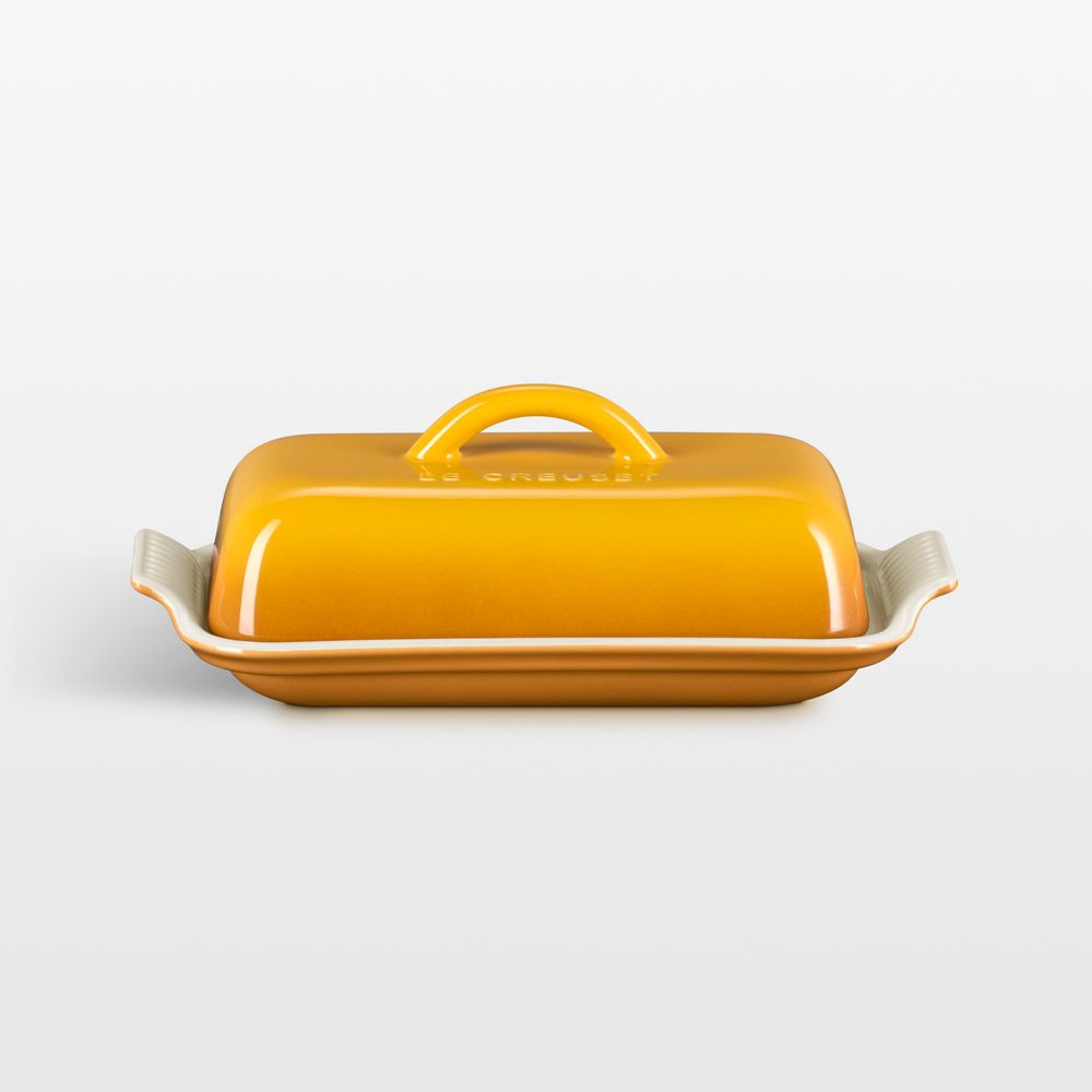 Le Creuset Heritage Nectar Ceramic Butter Dish