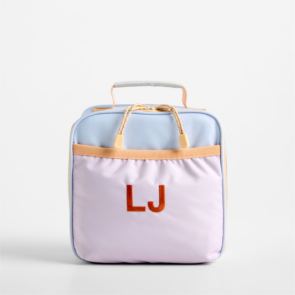 Sherbet Colorblock Standard Soft Insulated Kids Lunch Box