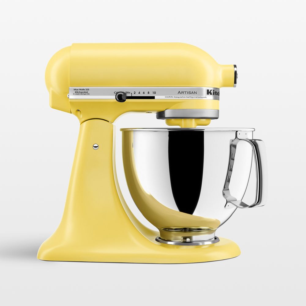 KitchenAid Artisan Series Butter Yellow 5-Quart Tilt-Head Stand Mixer