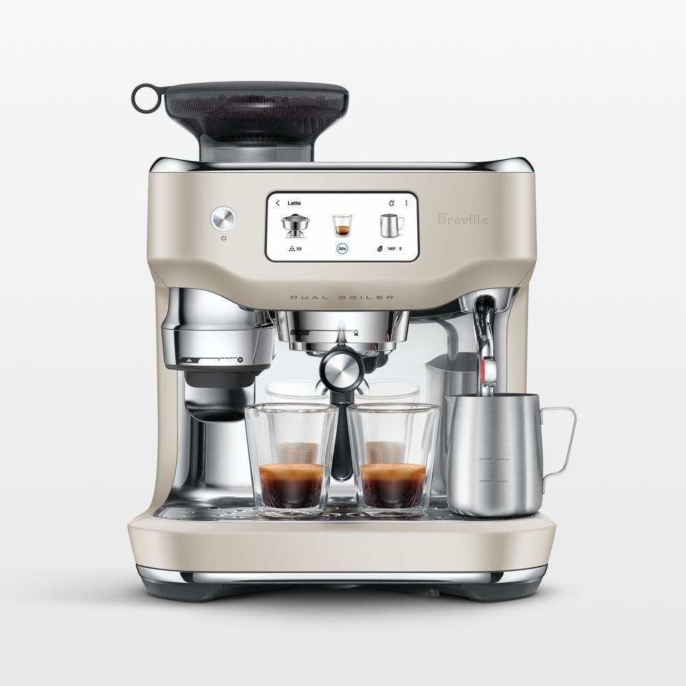 Breville Oracle Dual Boiler Espresso Machine in Almond Nougat