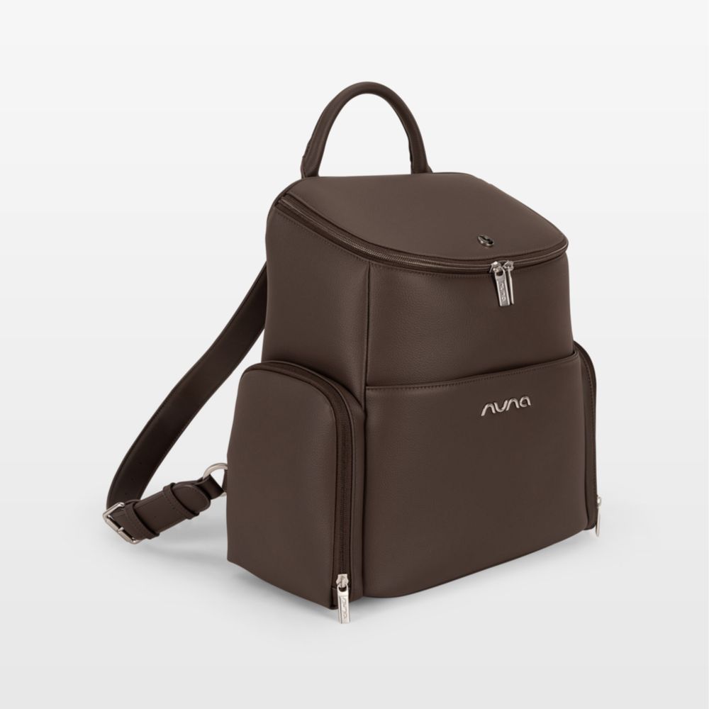 Nuna x BMW Espresso Brown Essential Diaper Bag