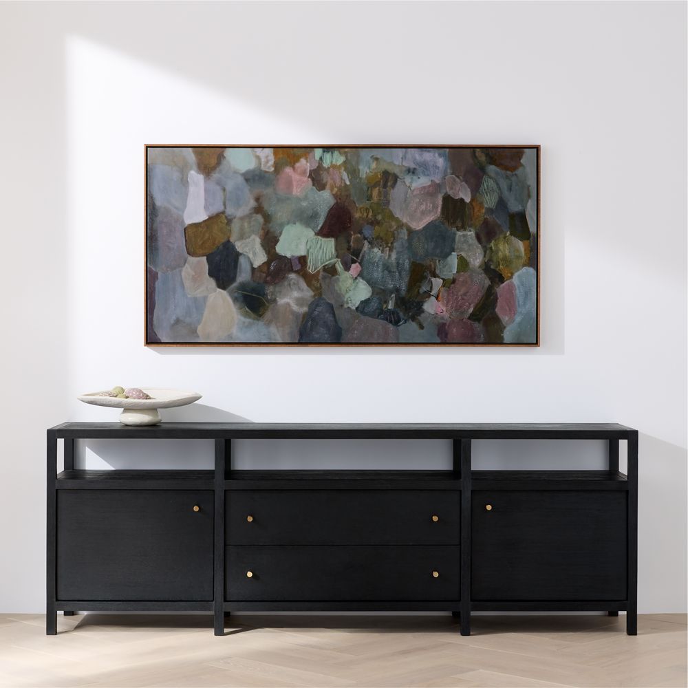 "A Painting For My Fathers Home" by Maggie Macdonald 61.5" x 31.5" Framed Wall Art Print