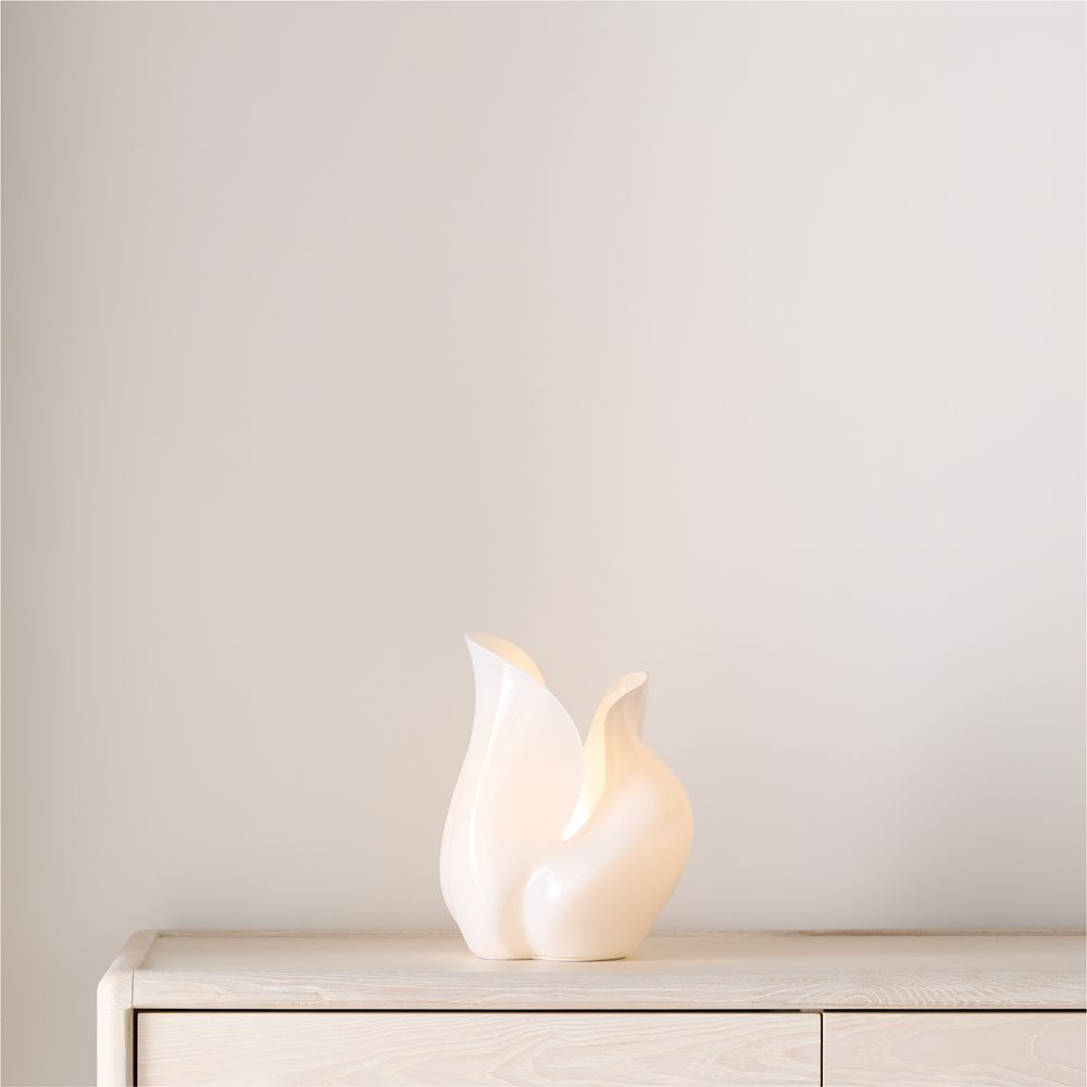 Swan Table Lamp by Laura Harrier and Tiffany Howell