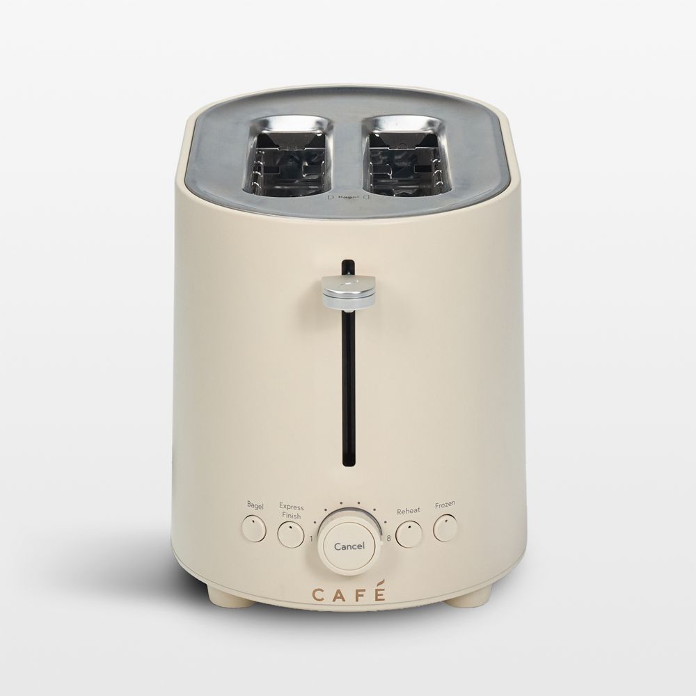 CAFÉ Express Finish Butter Cream 2-Slice Toaster