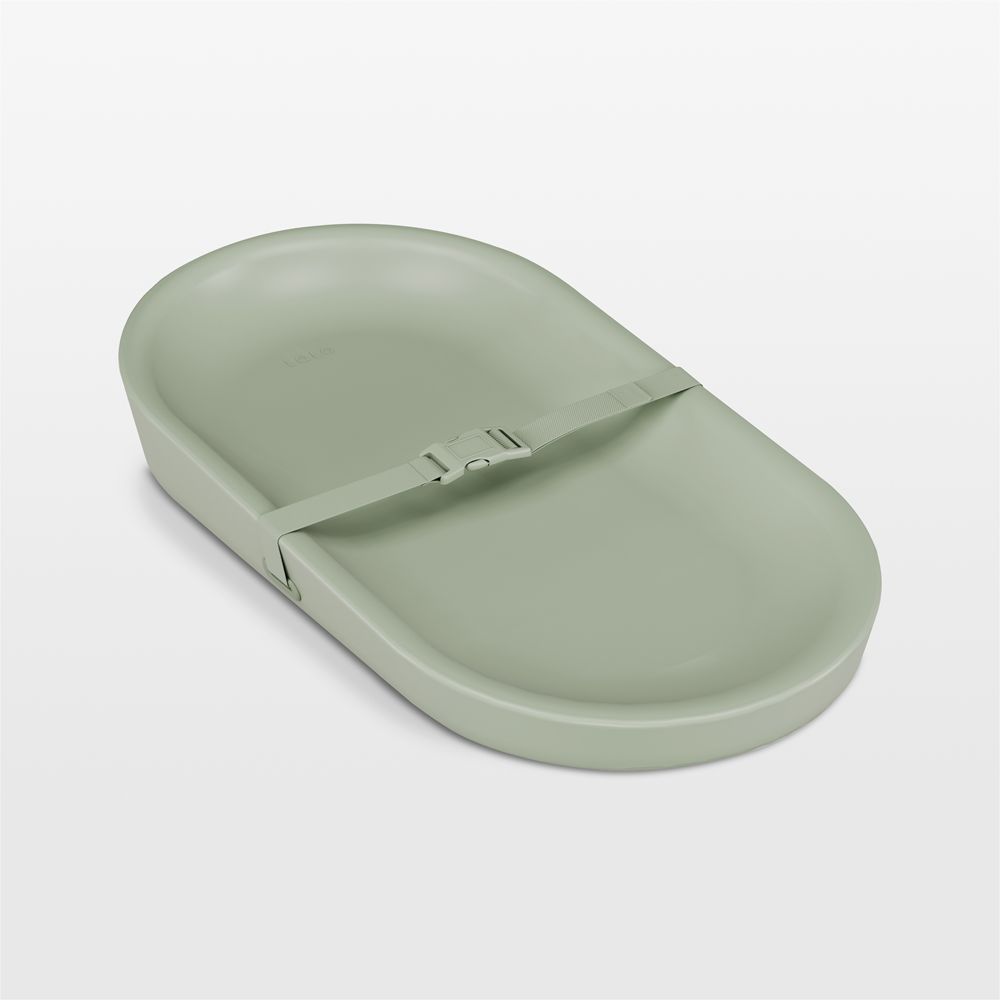Lalo Sage Green Wipeable Baby Diaper Changing Pad