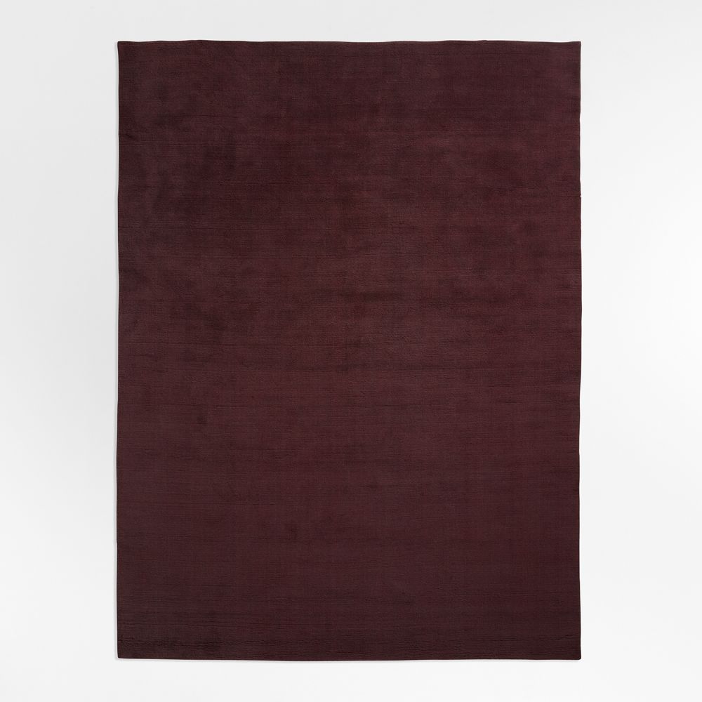 Northbrook Wool Handwoven Burgundy Rug