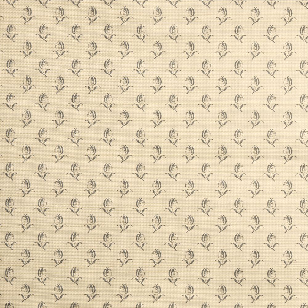 Tuscany Burnt Green Petite Tulip Wallpaper