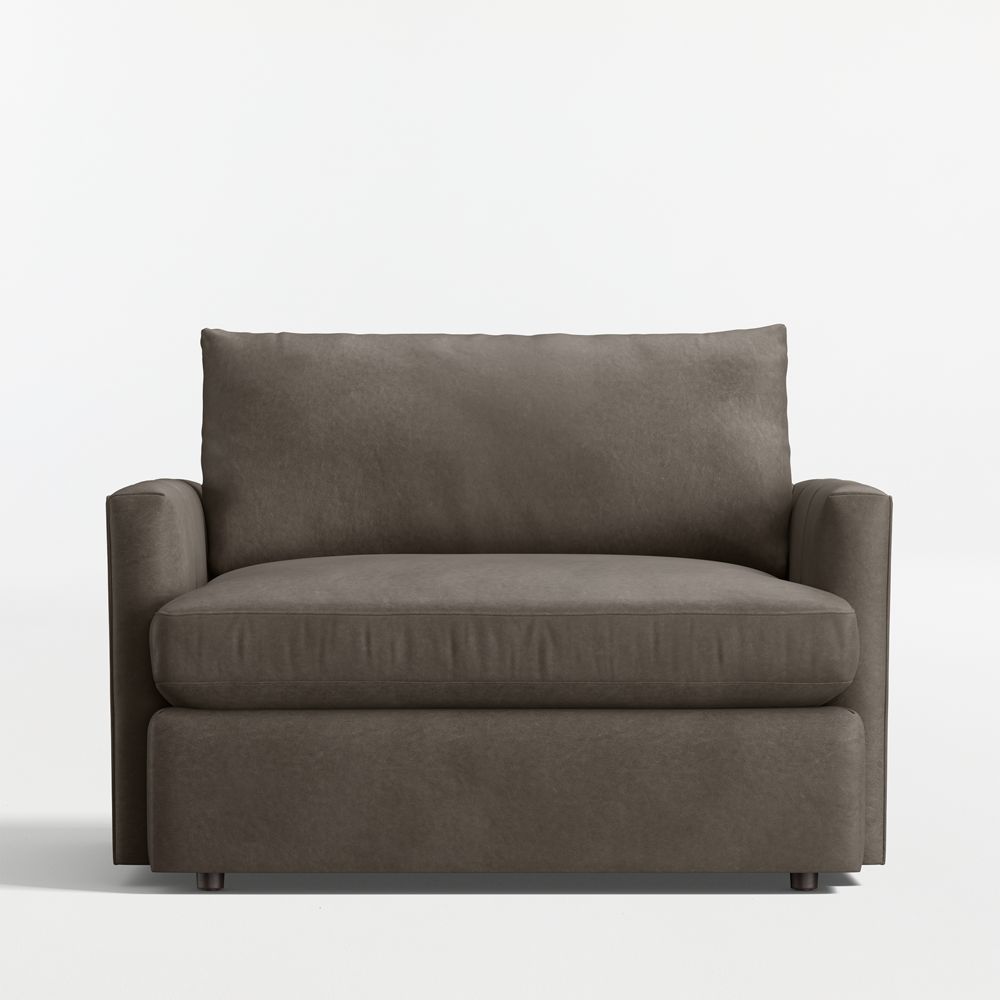 Lounge Leather Sleeper Sofa (49"-83")