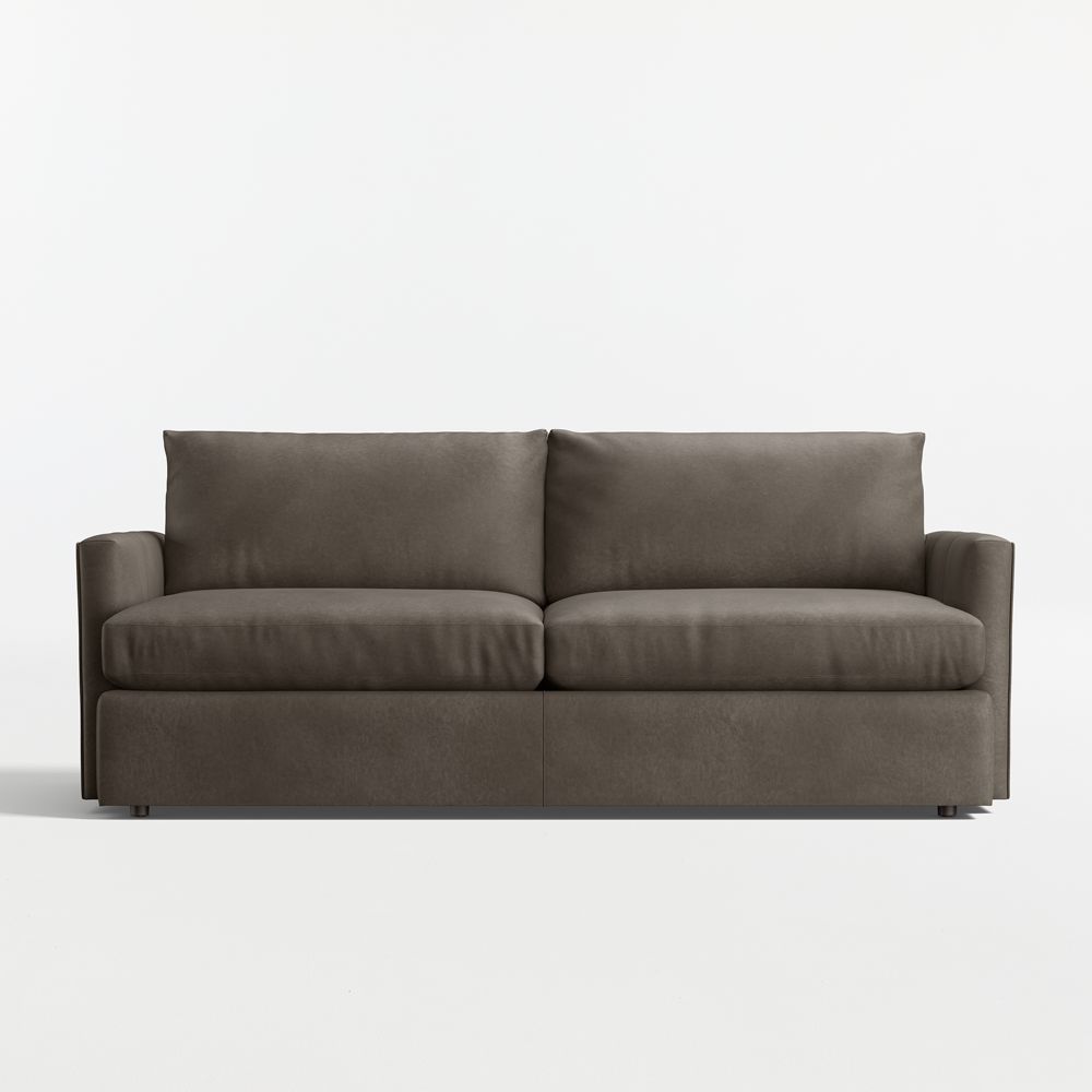Lounge Leather Sleeper Sofa (49"-83")- Image 3