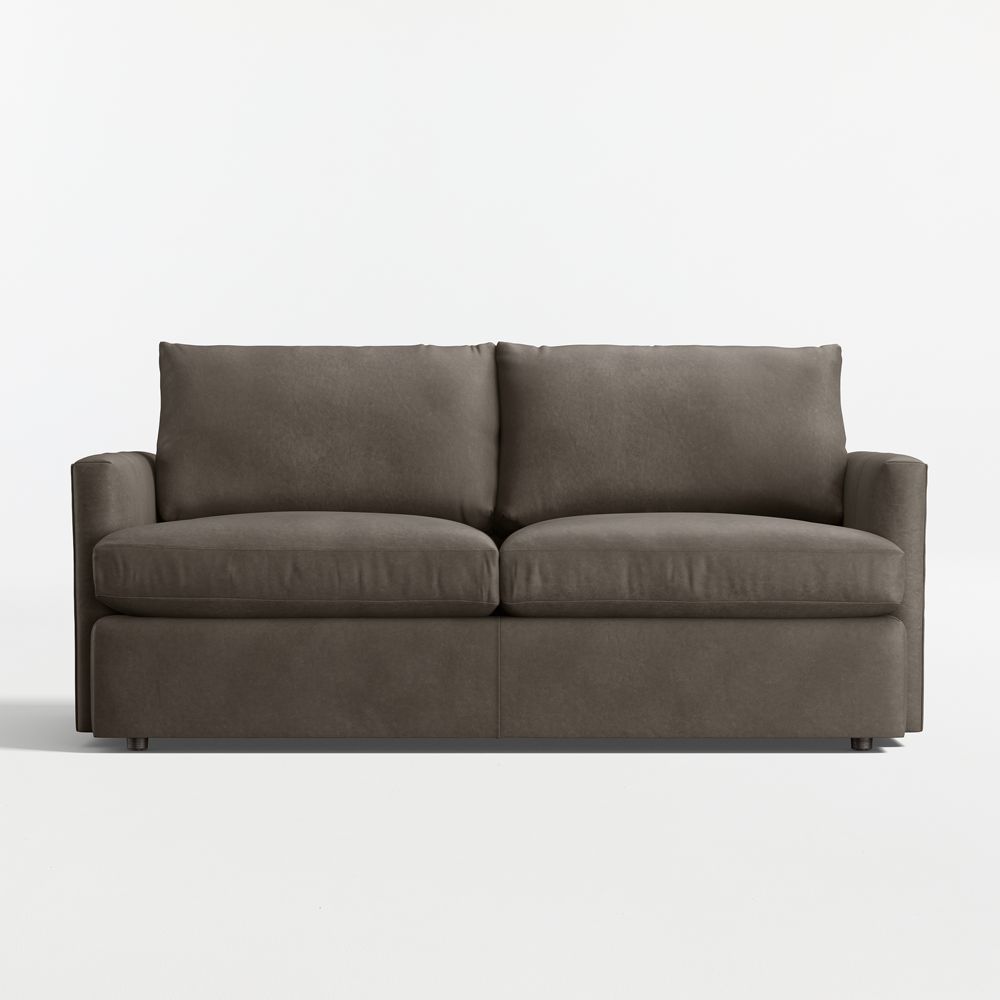Lounge Leather Sleeper Sofa (49"-83")- Image 4