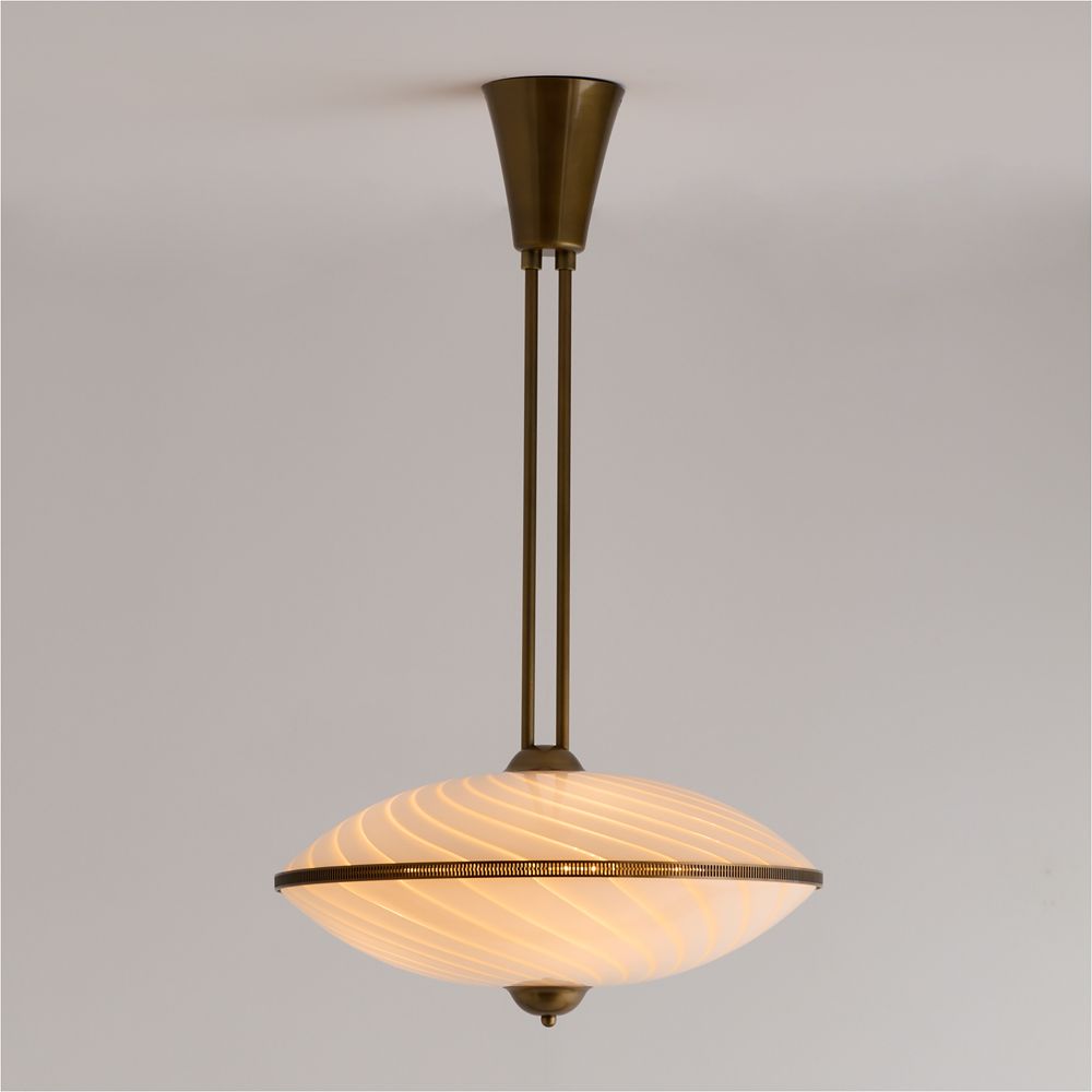 Skye Glass Pendant Light by Laura Harrier and Tiffany Howell