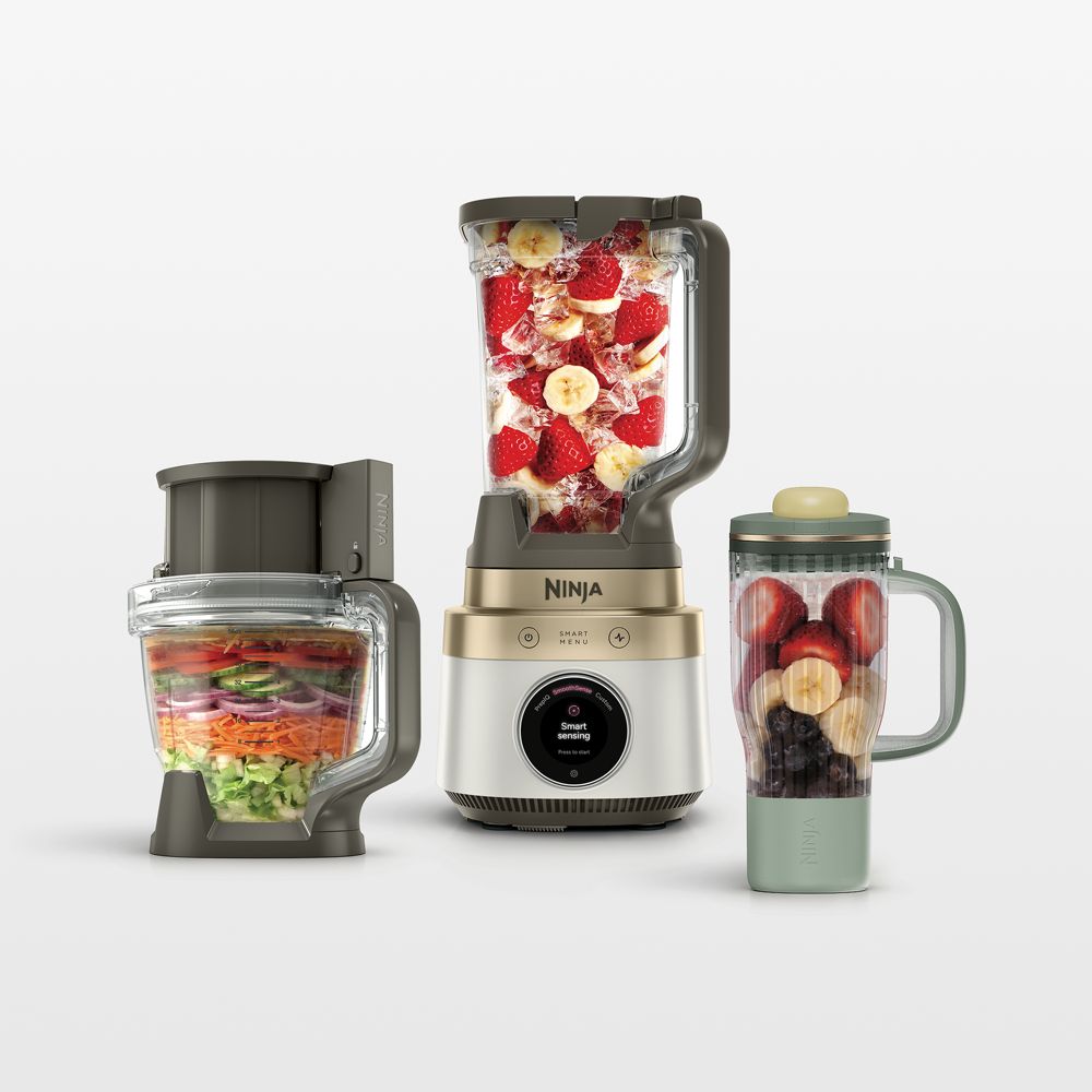 Ninja CrushBOSS 3-in-1 Kitchen System Blender in White