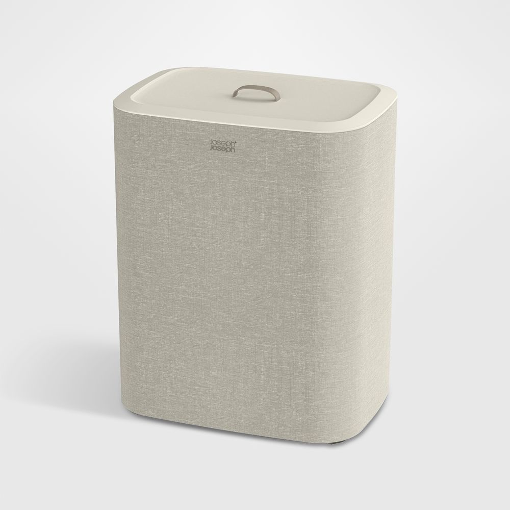 Joseph Joseph Tota 90L Dual Laundry Basket- Ecru