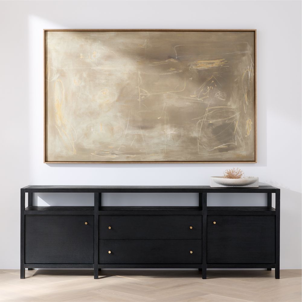 "Balance" by Huda Hashim 75" x 47" Framed Wall Art Print