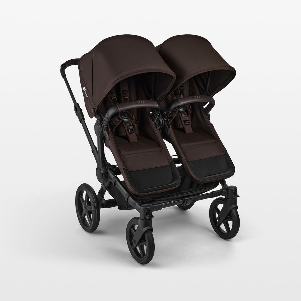 Bugaboo Donkey 6 Baby Stroller Cocoa Brown Sibling Seat