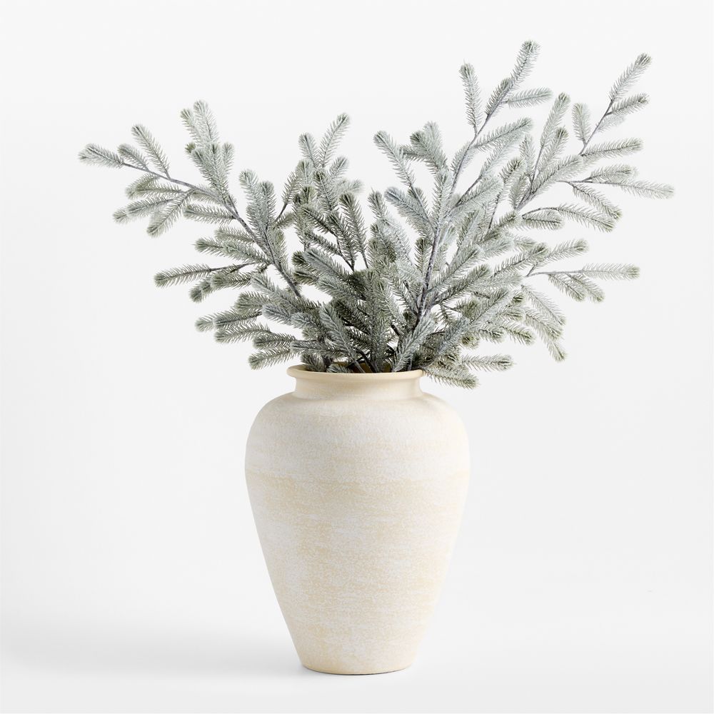 Faux Blue Spruce Holiday Stem 42"