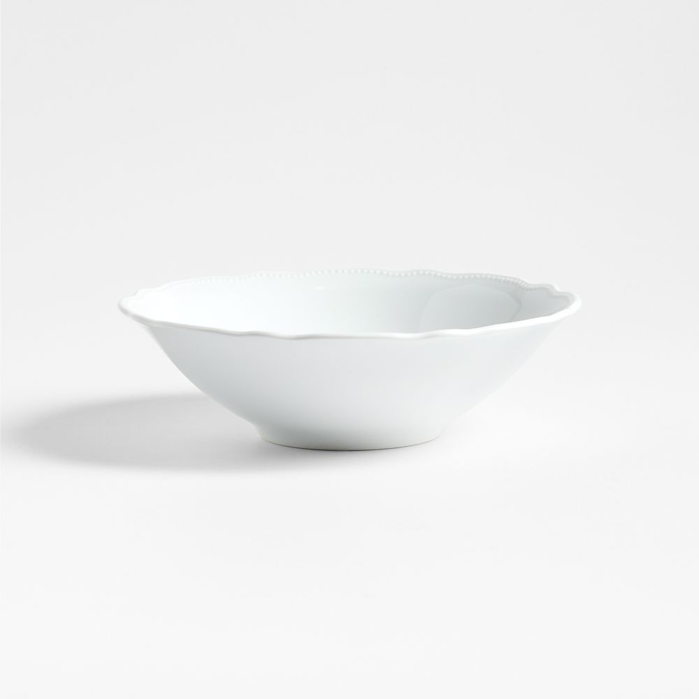 Loire White Porcelain Cereal Bowl