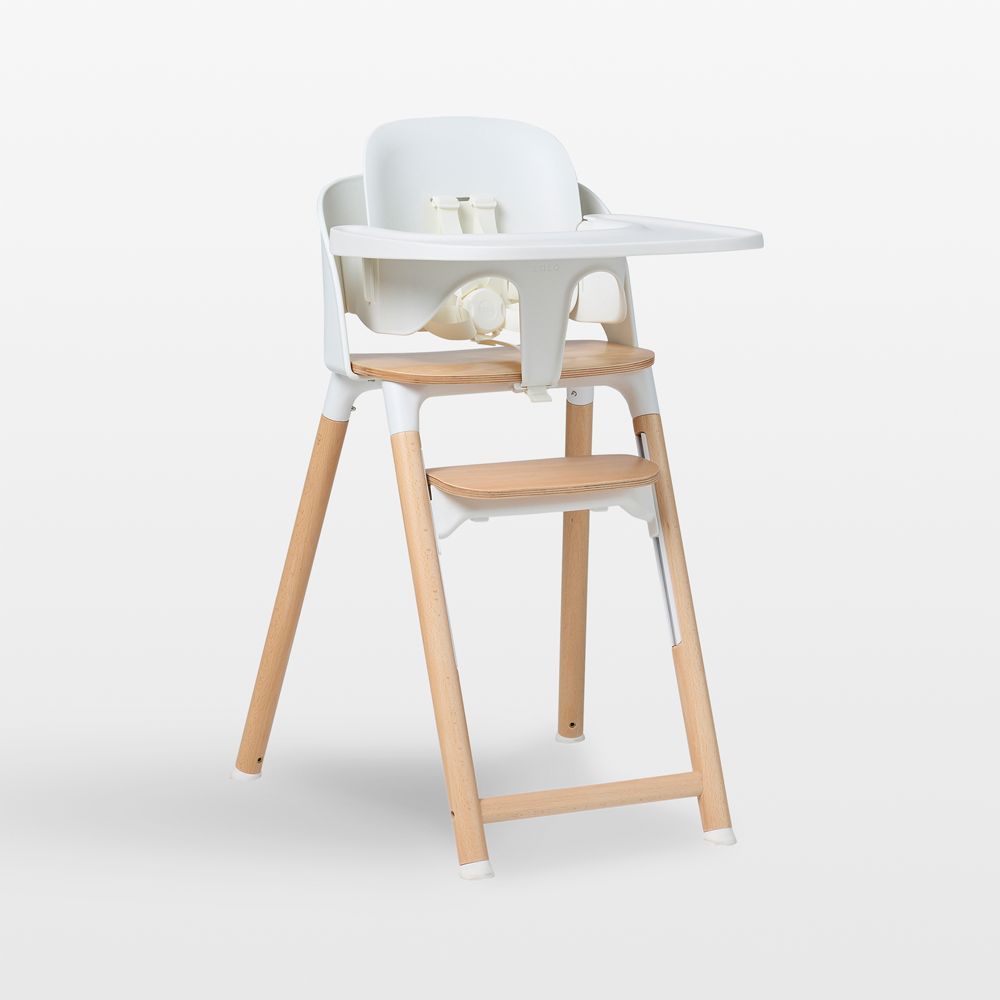 Lalo The Chair II 7-in-1 Baby Coconut White High Chair