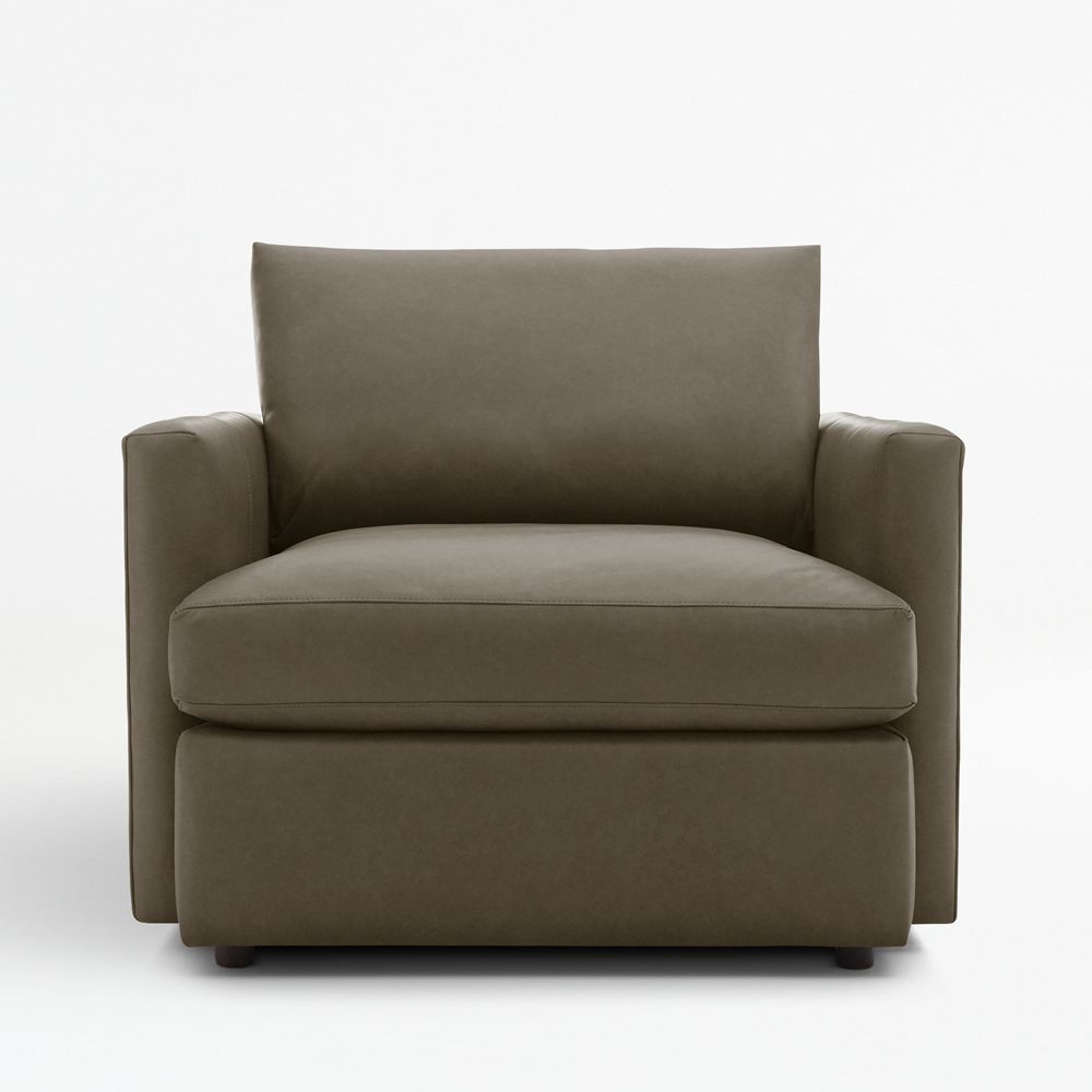 Lounge 40" Leather Chair- Image 2