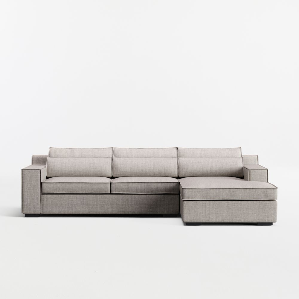 Soho 2-Piece Sectional Sofa with Chaise Lounge