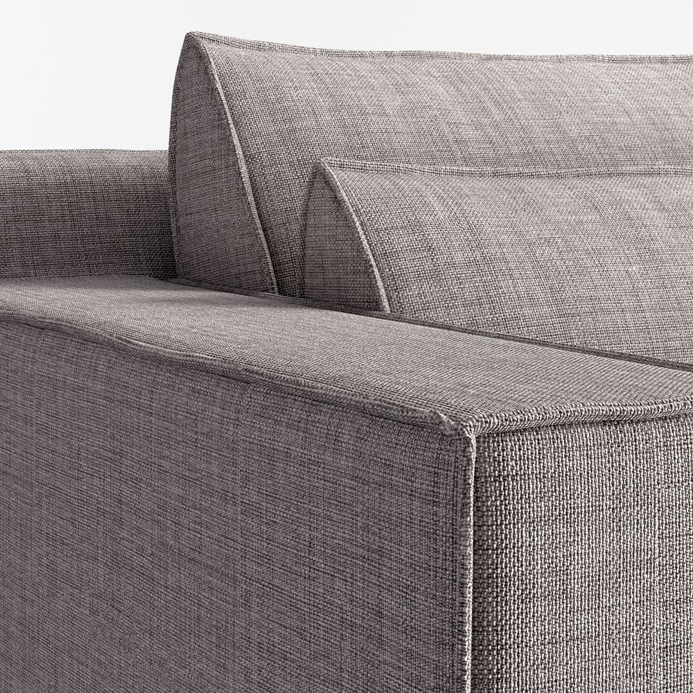 Soho 2-Piece Sectional Sofa with Chaise Lounge- Image 2