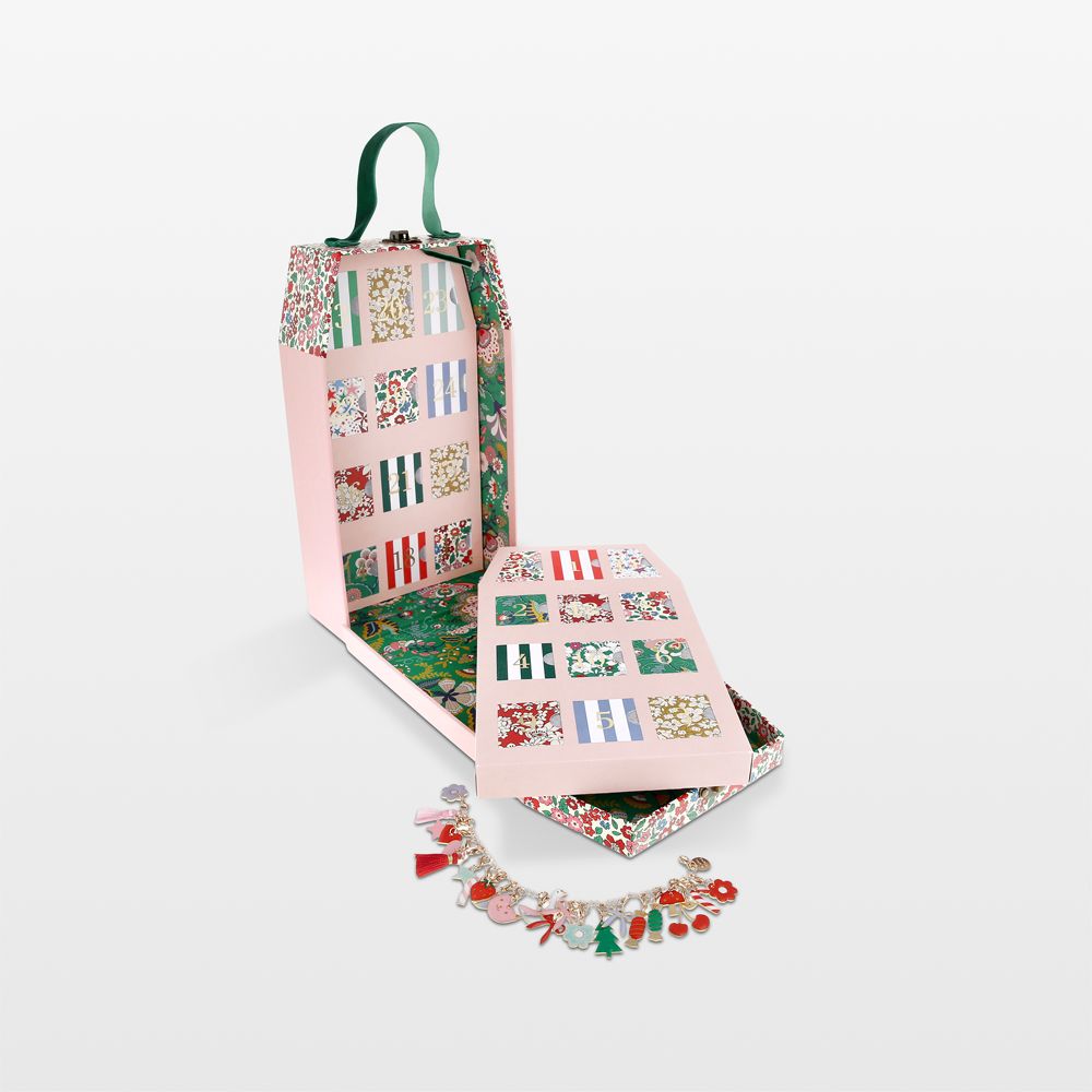 Meri Meri x Liberty Charm Bracelet Kids Advent Calendar