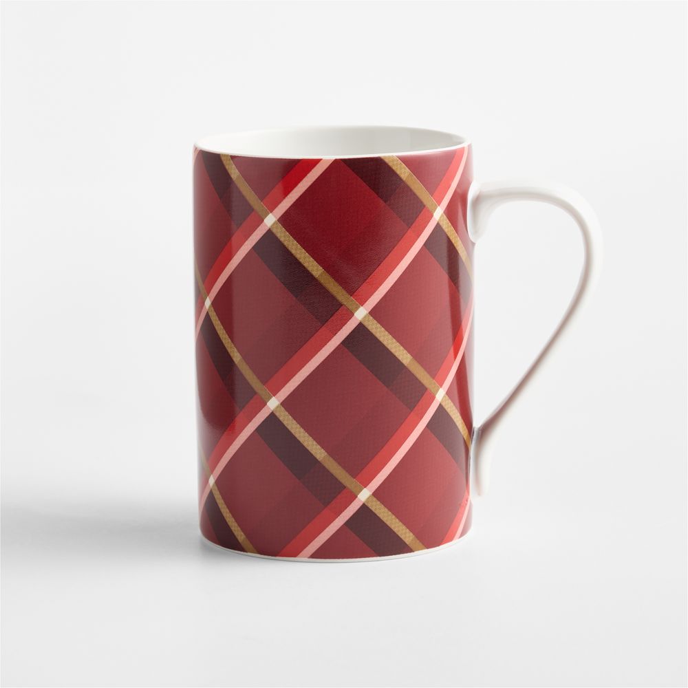 Red Tartan 12.75-oz. Mug