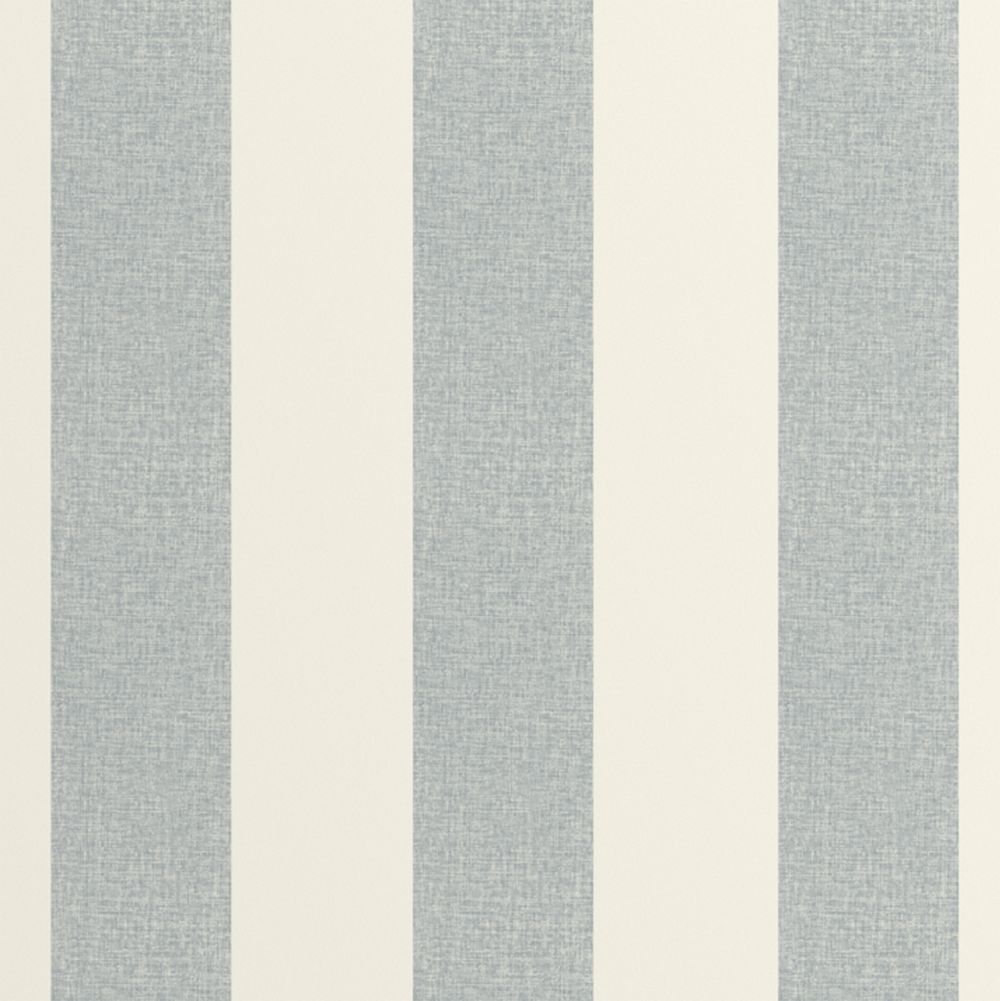 Riviera Stripe Mist Blue Peel and Stick Wallpaper