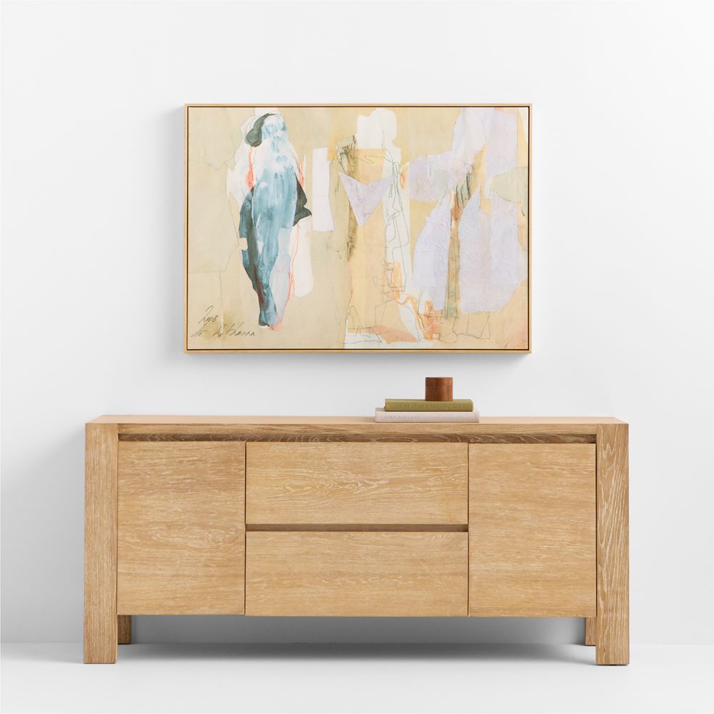 "Fashion Collage XXXV" by Ute Rathmann 46" x 32" Framed Wall Art Print