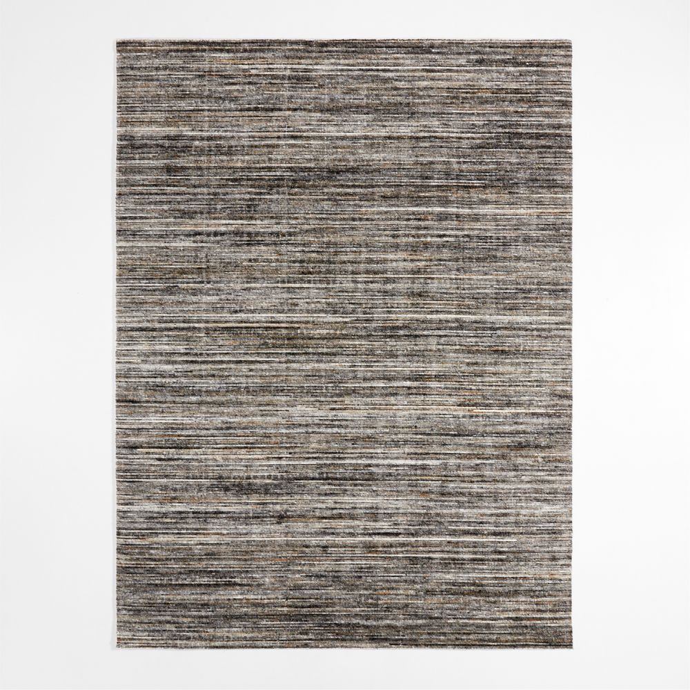 Antwerp Performance Handwoven Charcoal Grey Area Rug