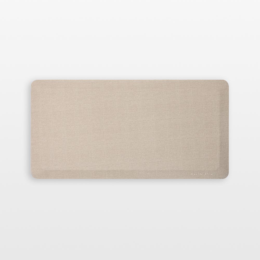 KitchenAid Gourmet Series Milkshake Tan Solid Gel Comfort Kitchen Mat