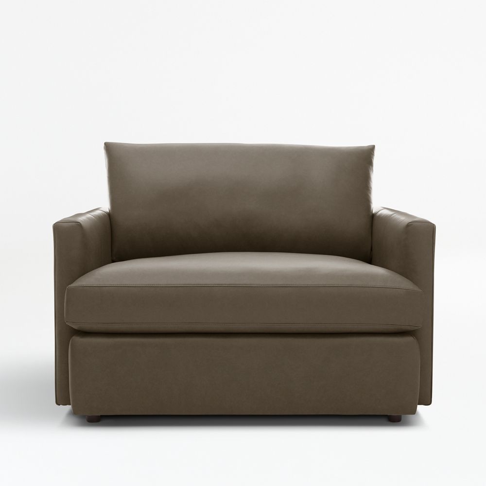 Lounge 49" Leather Chair and a Half- Image 2