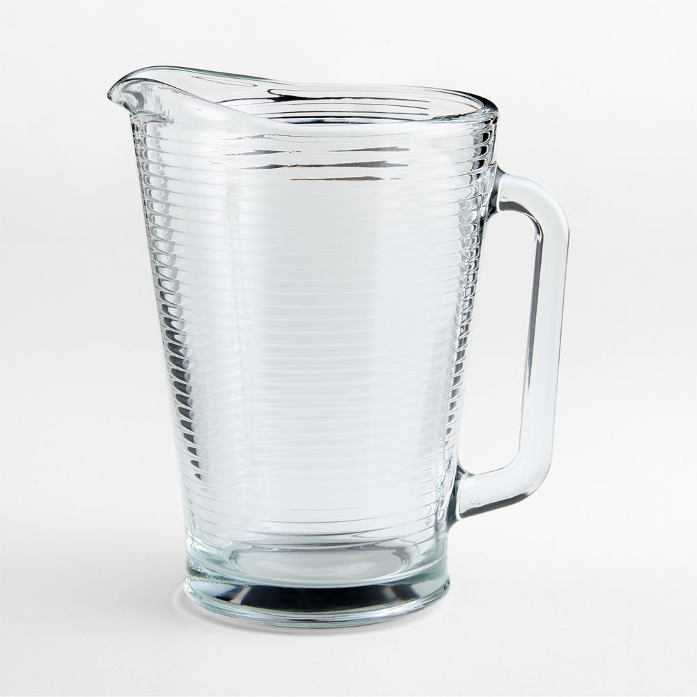 Loop 57.5-oz. Glass Pitcher