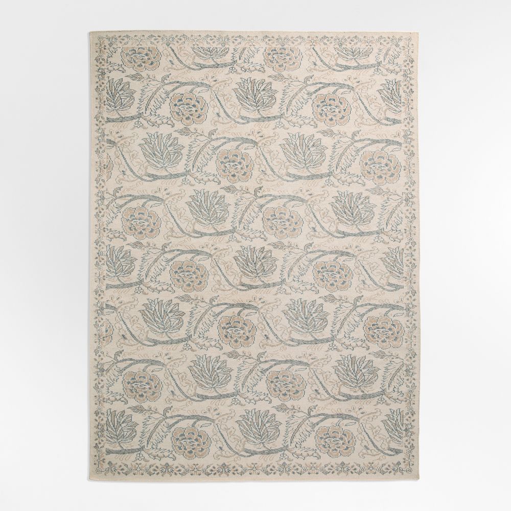 Coates Performance Traditional Handknotted Ivory Rug