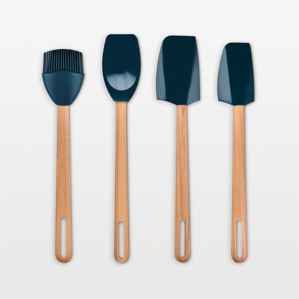 Le Creuset Signature 4-Piece Nuit Silicone Tool Set