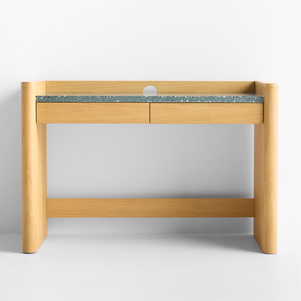 Alley 49" Wood and Terrazzo Kids Desk by Venus Williams